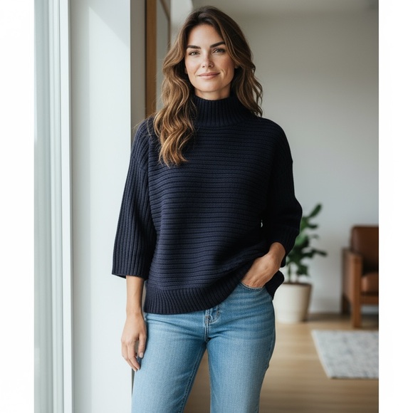 French Connection Sweaters - French Connection Dropped Shoulder Sweater
